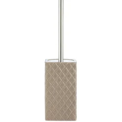 Brosse pour WC Portia, Marron-argent