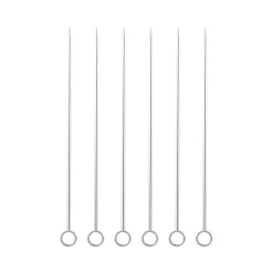 Bâtonnets à cocktail Carita Lot de 6, Acier inoxydable