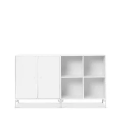 Buffet Pair, new white 101, pieds blancs laqués