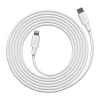 Cable 1 USB C vers Lightning câble de recharge 2m, Blanc Martinelli Luce Edition