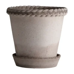 Cache-pot Emilia 16 cm, Gris