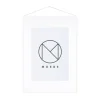 Cadre Moebe A2, Blanc