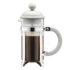 Cafetière Caffettiera blanche, 3 tasses