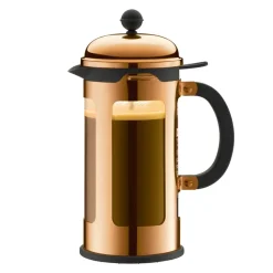 Cafetière à piston Chambord cuivre, 8 tasses