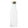 Carafe Bottle 1 l, verre-laiton