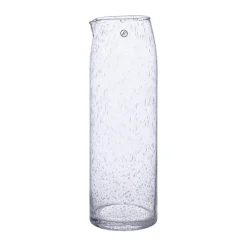 Carafe Ernst en verre bullé 1 L, Clair