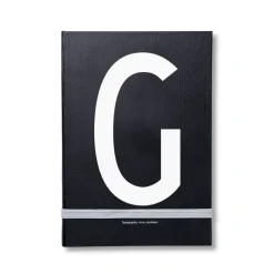 Carnet de note Design Letters, G
