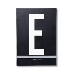 Carnet de note Design Letters, E