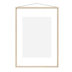 Cendrier Moebe A2 44,8x61,5 cm, Transparent, Bois, Noir