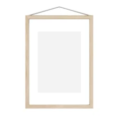 Cendrier Moebe A4 23,2x31,7 cm, Transparent, Bois, Noir