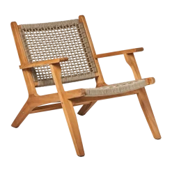Chaise lounge Sandvik, Teck