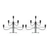 Chandelier Milano 5 46 cm, Chrome