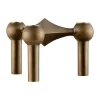 Chandelier Nagel, Bronzed brass