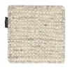 Échantillon de tapis Fawn en laine, Blanc