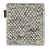 Échantillon de tapis Flock en laine, Gris naturel