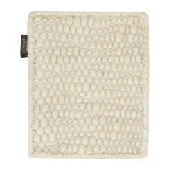 Échantillon de tapis Pebble en laine, Blanc
