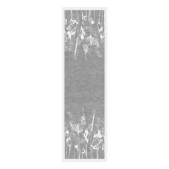 Chemin de table Airy 35x120 cm, Gris