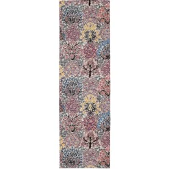 Chemin de table Botanic Garden 45x150 cm, Vieux rose