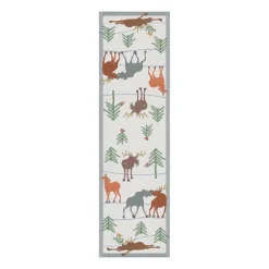 Chemin de table Clumsy moose, 35x120 cm