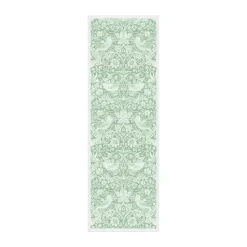 Chemin de table Strawberry Thief 50x150 cm, Vert
