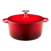 Cocotte en fonte émail Gretl 4 L, Rouge