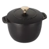 Cocotte en fonte Rice 1,6 L, Noir