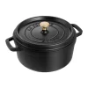 Cocotte ronde La Cocotte Staub fonte 2,6 L, Noir