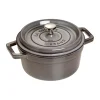 Cocotte ronde La Cocotte Staub fonte 5,2 L, Rouge grenadine