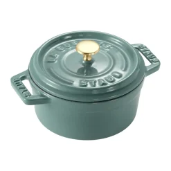 Cocotte ronde La Cocotte Staub fonte 0,25 L, Bois d'eucalyptus