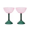 Coffret cadeau Urban Nature Culture coupes lot de 2, Pink