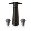 Coffret cadeau Wine Saver Vacuvin, Noir