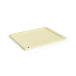 Colour Crate lock plastic medium, Light yellow