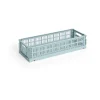 Colour Crate Mini Oblong 13x34,5 cm, Dusty blue