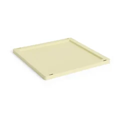 Colour Crate Square/Cube lock plastic medium, Light yellow