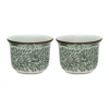 Coquetier Ostindia Floris Lot de 2, Vert