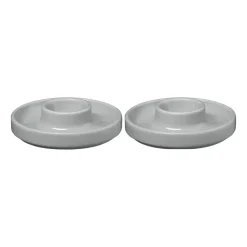 Coquetier Pilar Ø10,4 cm Lot de 2, Mirage grey