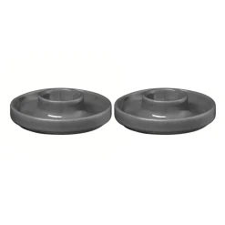 Coquetier Pilar Ø10,4 cm Lot de 2, Pewter