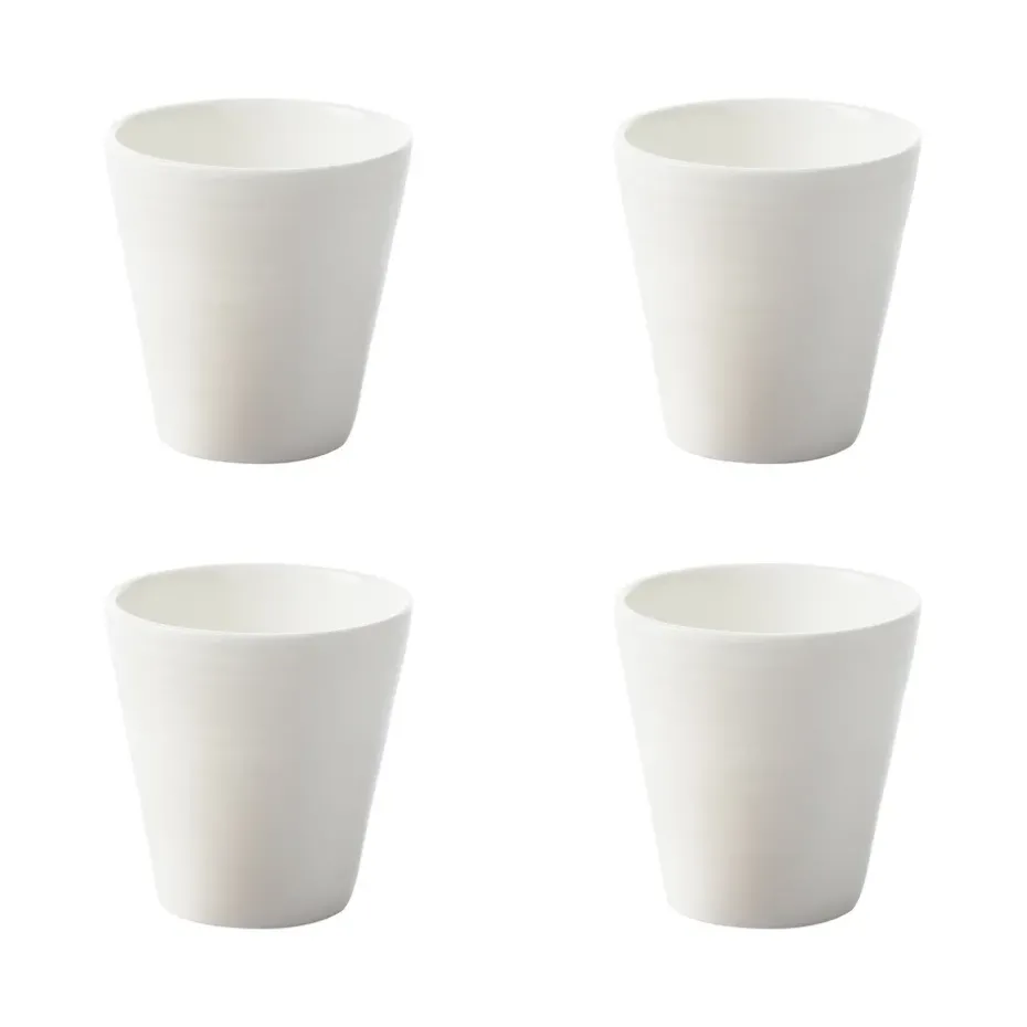 Coquetiers Passion lot de 4, blanc