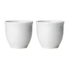 Coquetier Swedish Grace Lot de 2, Neige