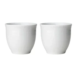 Coquetier Swedish Grace Lot de 2, Neige