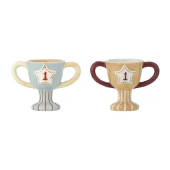 Coquetier Trophy, lot de 2, Bleu