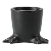 Coquetier Walking Egg, Black