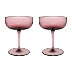Coupe à champagne Like 10 cl, lot de 2, Grape