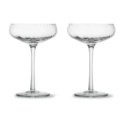Coupe à champagne Opacity 30 cl lot de 2, Clair
