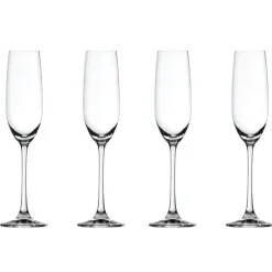 Coupe à champagne Salute 21 cl lot de 4, transparent