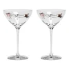 Coupe à champagne You and Me Together 32 cl lot de 2, Clear / Multi