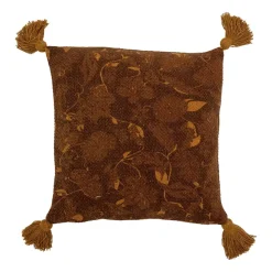 Coussin Ganja 45x45 cm, Marron