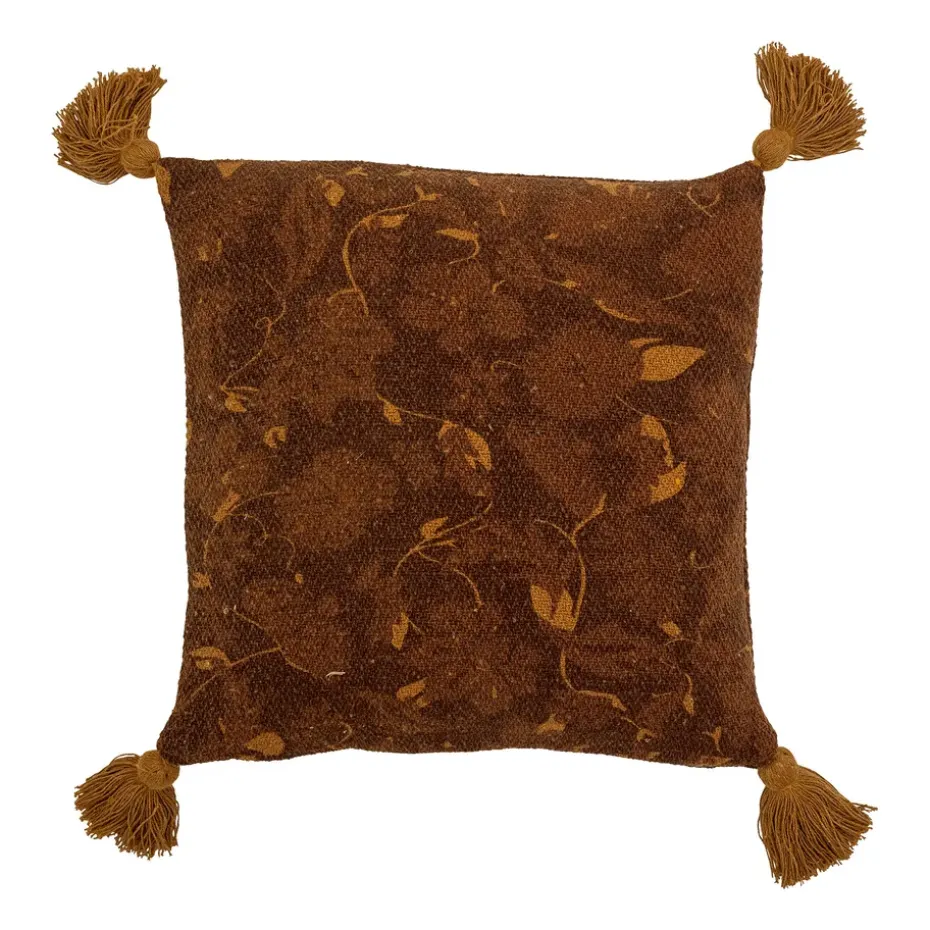 Coussin Ganja 45x45 cm, Marron