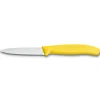 Couteau à légumes/à viande à dents Swiss Classic 8 cm, Jaune