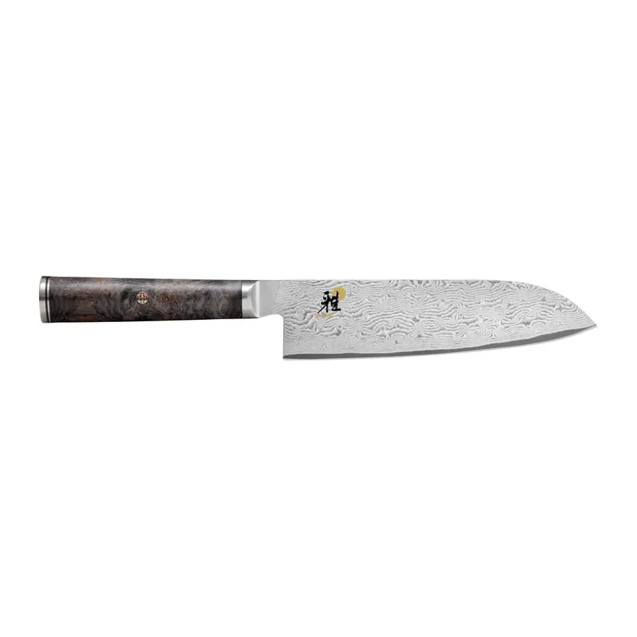 Couteau santoku damassé Black 5000MCD 67, 18 cm